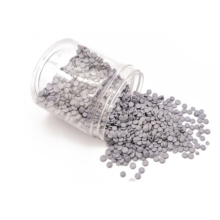 Grey pvc pellets